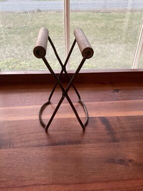 Vintage canning jar lifter holder in Rustic Brown